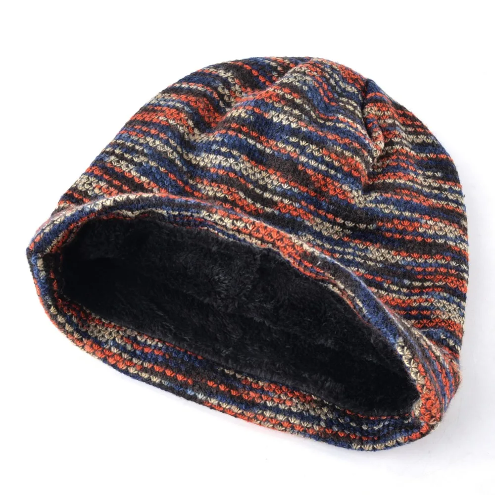 TQMSMYยาวSkulliesถักหมวกฤดูหนาวหมวกอุ่นBeaniesผู้ชายBonnet Plusกำมะหยี่หมวกสำหรับหมวกผู้หญิงbone Gorro
