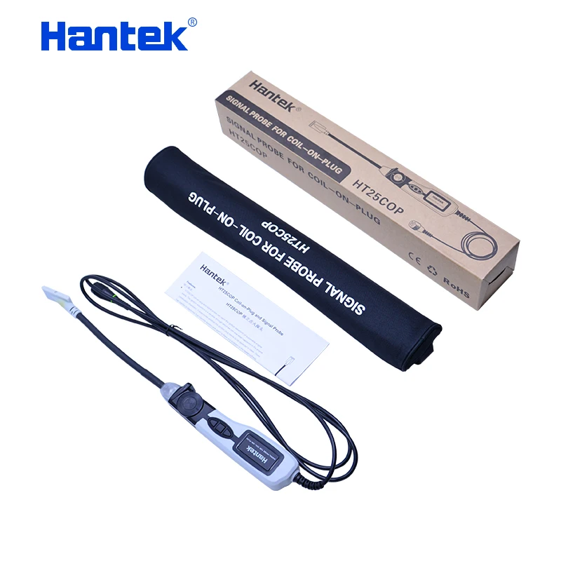 Датчик сигнала Hantek HT25COP для катушки на разъеме, портативный осциллограф, зонды, автомобильный инструмент, волновая форма автомобильного двигателя