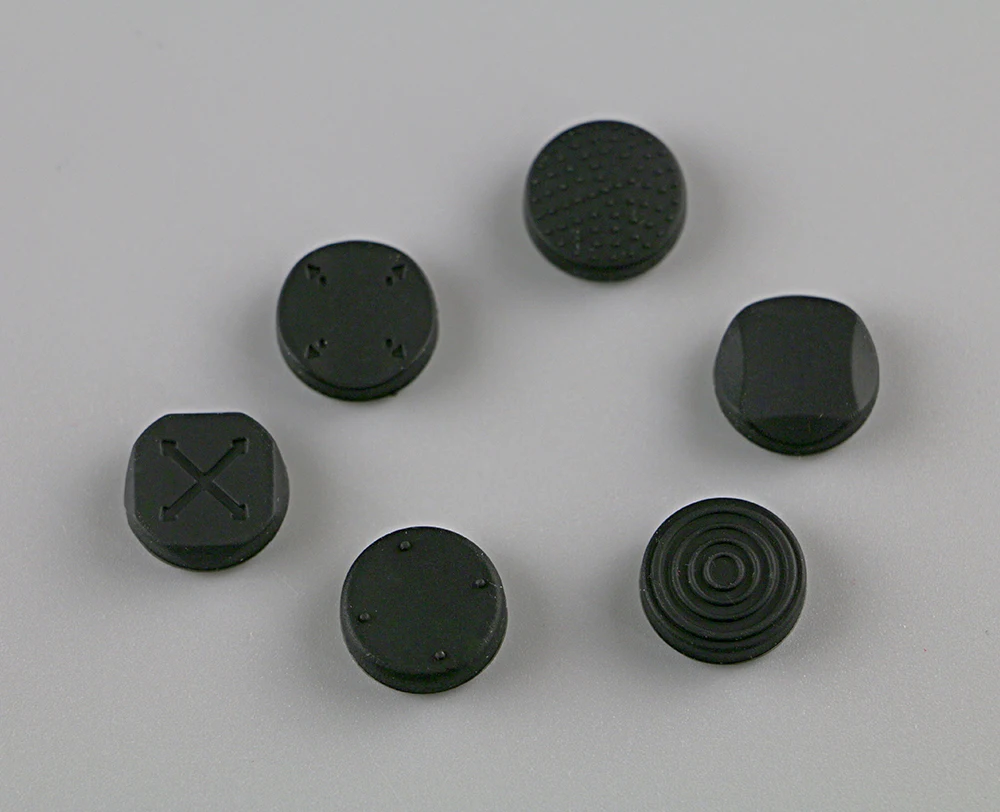 18 قطعة/3 مجموعات 6 في 1 مقبض من السيليكون غطاء عصا التحكم التناظرية زر عدة غطاء علبة ل PS Vita PSV 1000/2000