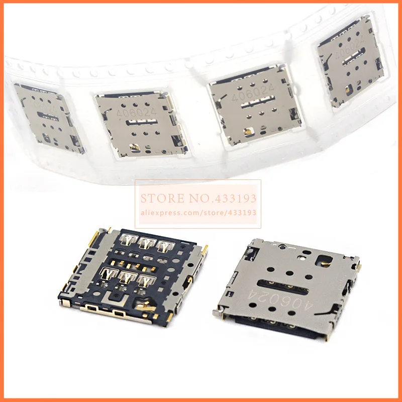 Micro SIM Card Socket Connector  Motherboard Slot Tray Holder Reader Adapter for Huawei Honor p6  Gionee s5 GN9000