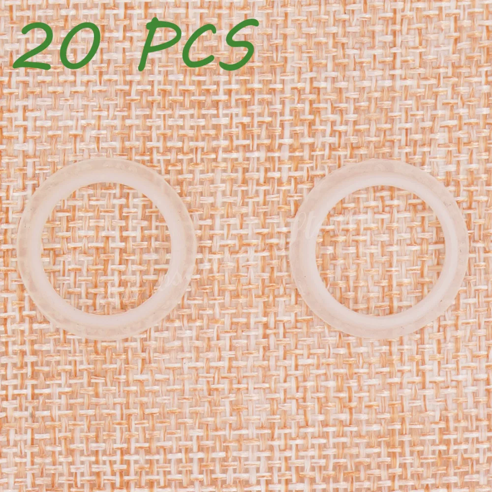 

20pcs Universal PDC Parking Sensor O-Ring 6923000 For GM Chrysler Peugeot Buick Parking Bumper Object 0263006052 White etc