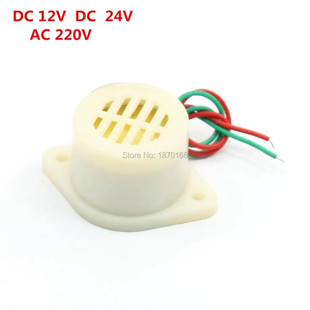 ZMQ-2724 50dB DC 24V 12V AC220V Voltage Music Buzzer Industrial Alarm