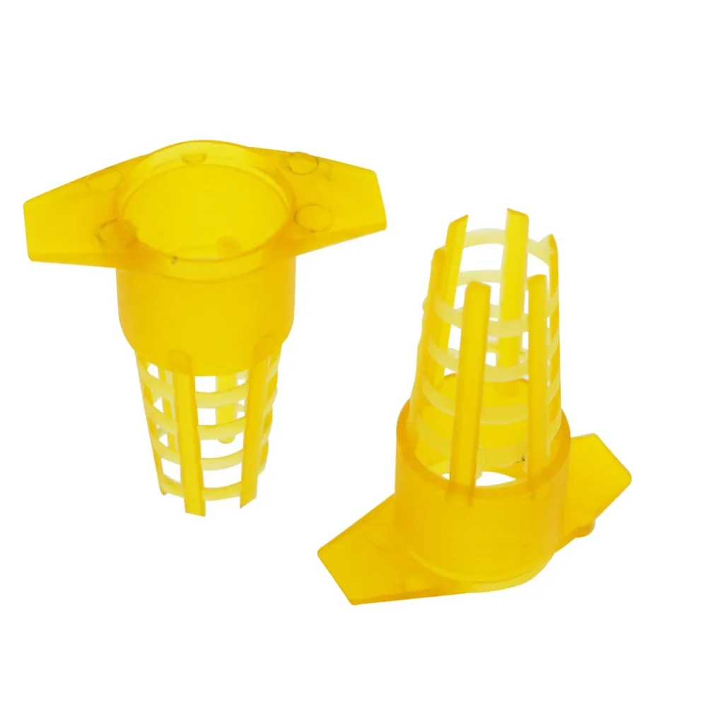 5 Pcs Orange Queen Cell Cup Cage Advantage Worker Bee Doesn't Bite On Queen's Claw Durable Beekeeping Supplies Does Not Deform