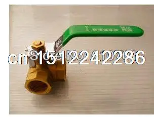 

l-type l- Port DN15 1/2 "BSPP female connection ports full brass tee ball valve three-way plumbing fitting leak