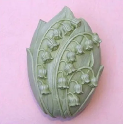 lily of the valley 50319 Craft Art Silicone Soap mold Craft Molds DIY Handmade soap molds