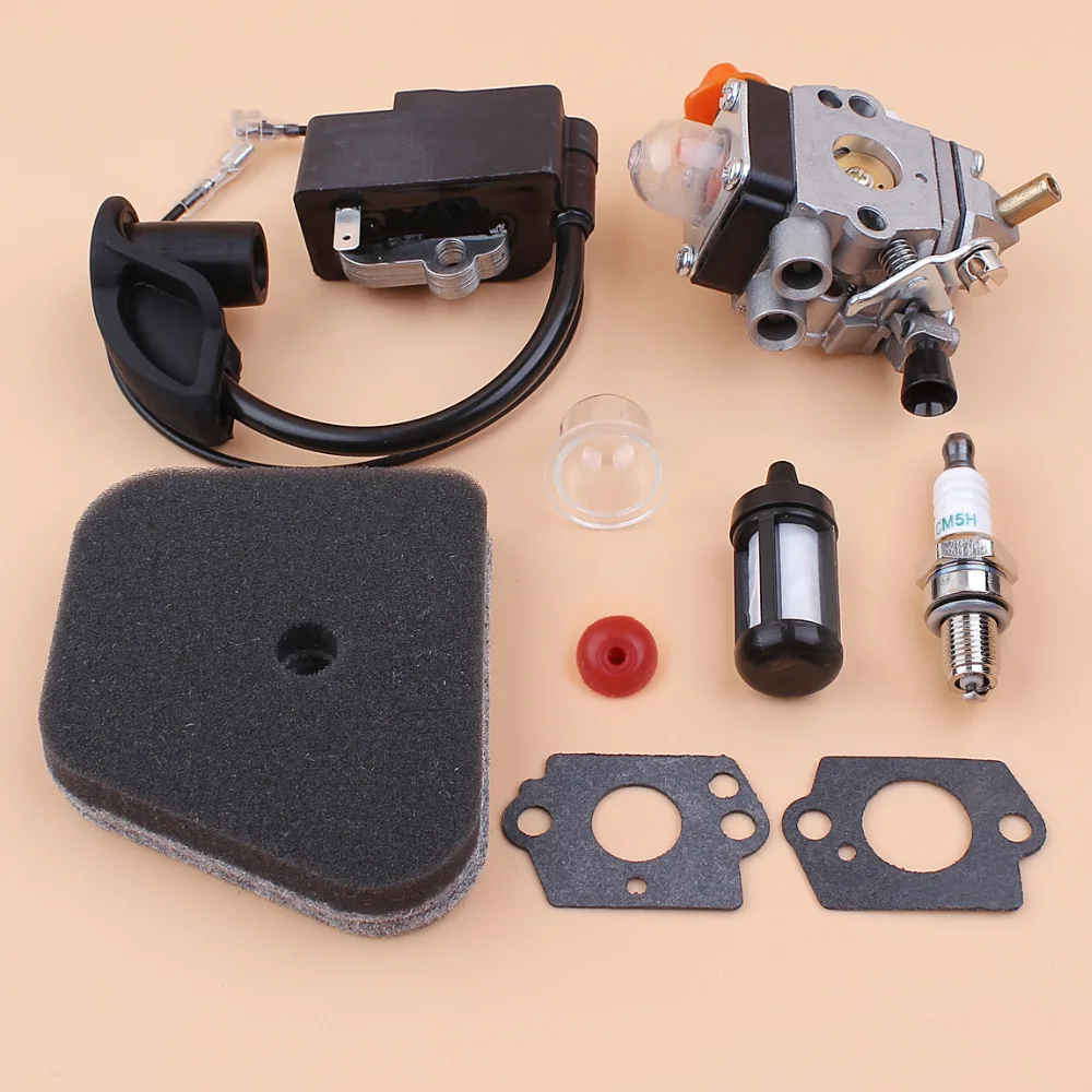 Bộ chế hòa khí Đánh Lửa Lọc Không Khí Bộ STIHL FS87 FS90 FS100 HL100 HL95 KM90 HT100 KM100 KM130 Dây Tông Đơ Cắt Sửa Chữa spares