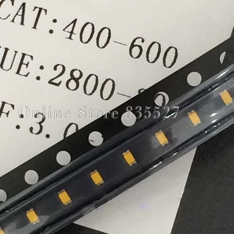 1000PCS/LOT 0603 SMD bright warm white 2800-3000k 400-600mcd LED light emitting diodes ( LEDs ) 1608 luminous tube