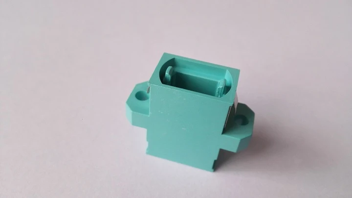 MPO MTP 광섬유 커플러 업 다운 OM3 아쿠아 광섬유 어댑터, 원 바디 타입 ftth 커넥터, 최고 품질 공장 ELINK 10 개