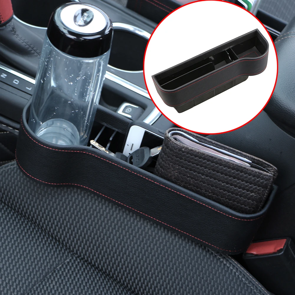 Car Seat Seam Wedge Cup Storage Box for BMW 1/2/3/4/5/6/7 Series E90 E91 E92 E93 F30 F35 F36 F20 F10 F15 F13 M3/5 X1 X3 X5 X6