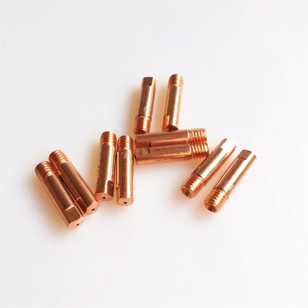 MIG-مستهلكات شعلة/مسدس 15AK ، 40 قطعة ، 0.8 مللي متر 1.0 مللي متر 1.2 مللي متر متوفرة ، M6x25mm للحام MIG