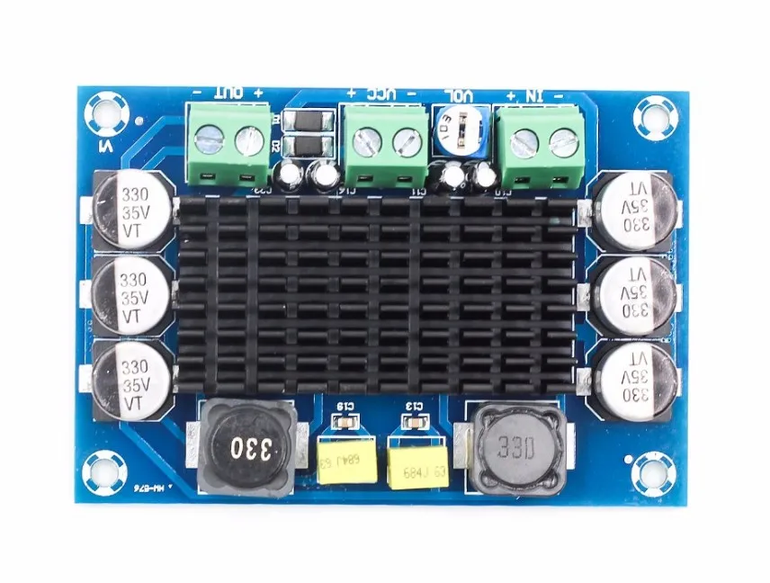 TPA3116D2 Płytka cyfrowego wzmacniacza audio Mono 100W Wzmacniacze DC12-26V Amplificador DIY