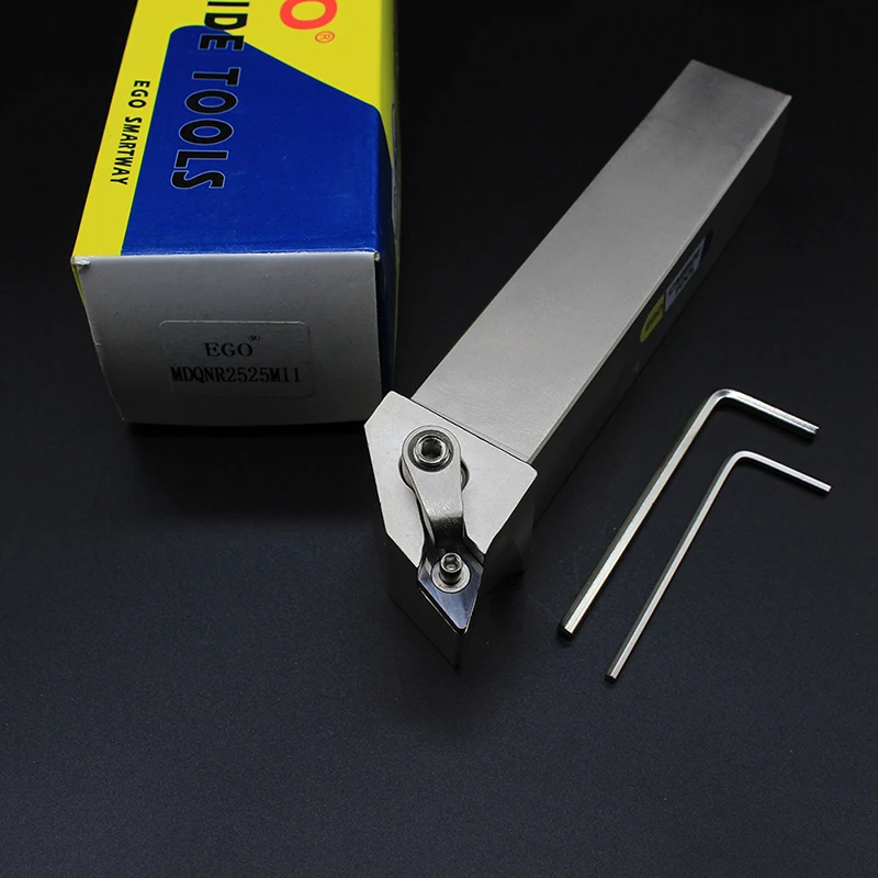 

MDQNR2525M1 shoulder Tool bar cutter for CNC lathes Carbide blade holder tool cutting bar lathe tool Tool bar cutter