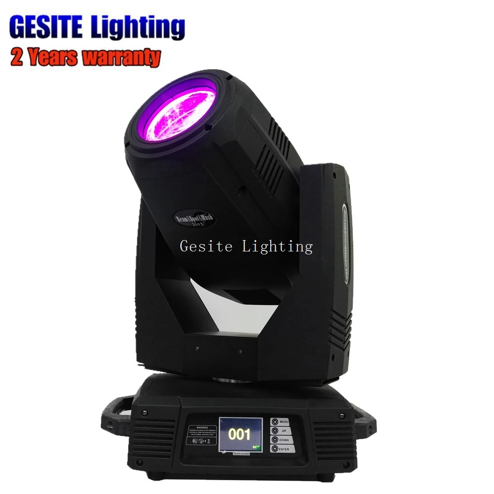 Big angle/prism enlarge function stage light 350w Beam spot wash 17r moving head