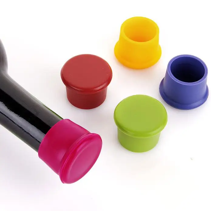 2000 pcs silicone wine stoppers for red wine and beer bottle cap Leak free wine bottle cover SN303