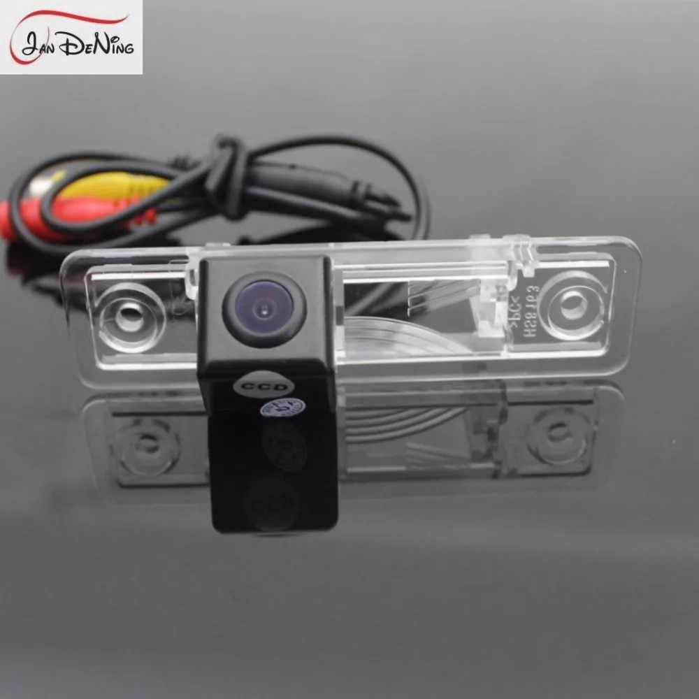 

JanDeNing HD CCD Car Rear View Parking/ Backup Reverse Camera/ License Plate Light OEM For Buick Excelle GT 2009-2014