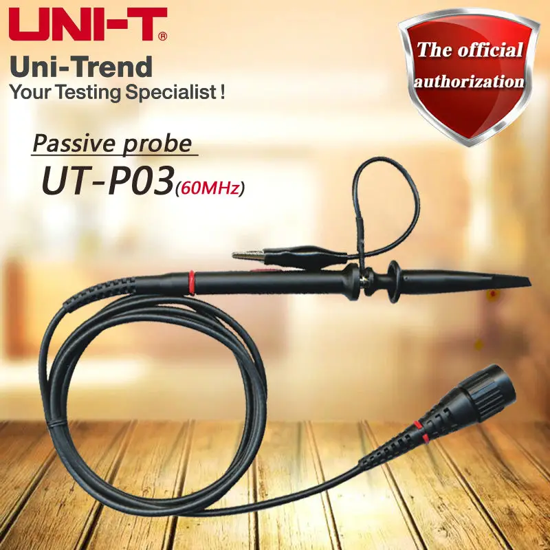 

UNI-T UT-P03 oscilloscope probe / 60MHz passive probe