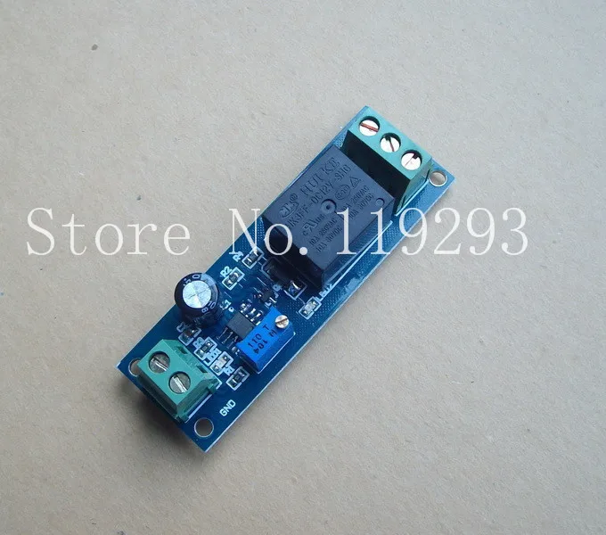 

[BELLA]12V power supply delay on / off cycling time -off relay module adjustable potentiometer adjustment--10pcs/lot