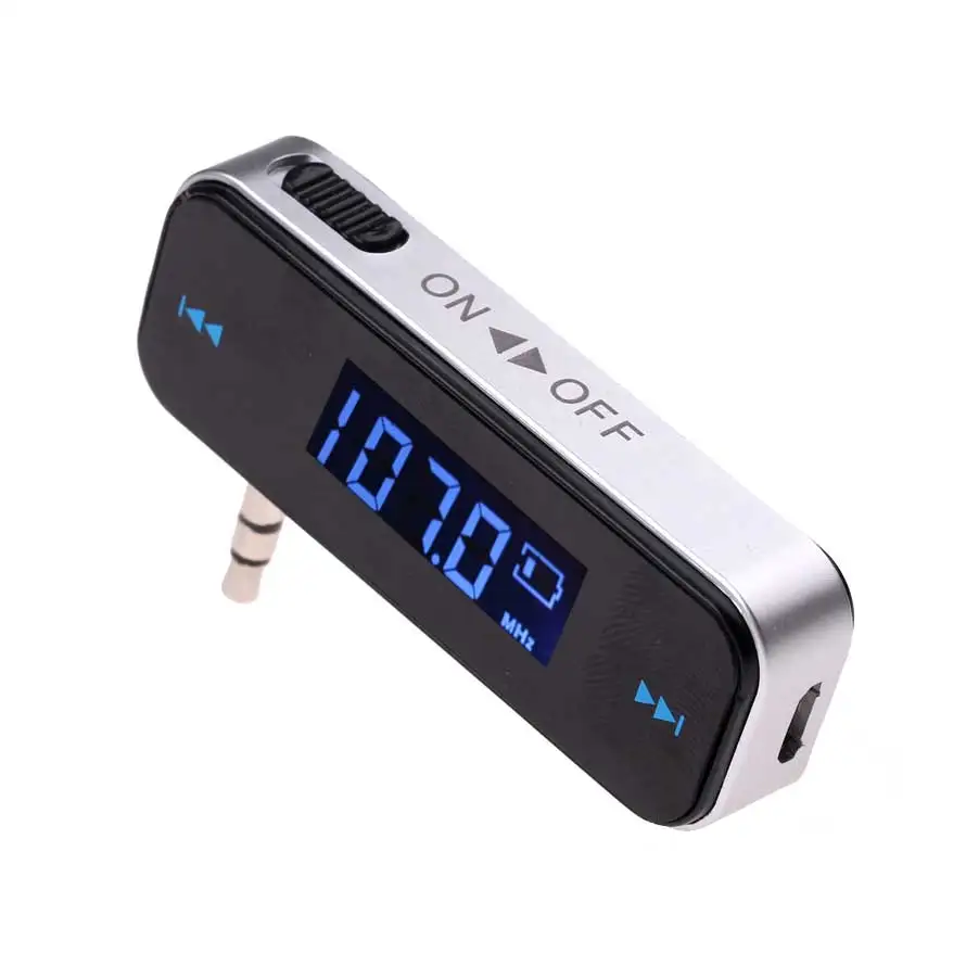 Mini Wireless Car FM Transmitter Music Audio Fm Transmitter Car transmissor transmiter stereo FM Car MP3 Transmitter