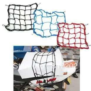 Hot Sale  Wholesale Motorcycle Bike ATV Offroad Board GoCart accessories Helmet Net TANKED TKD RACING Universal Bungee Cargo Net