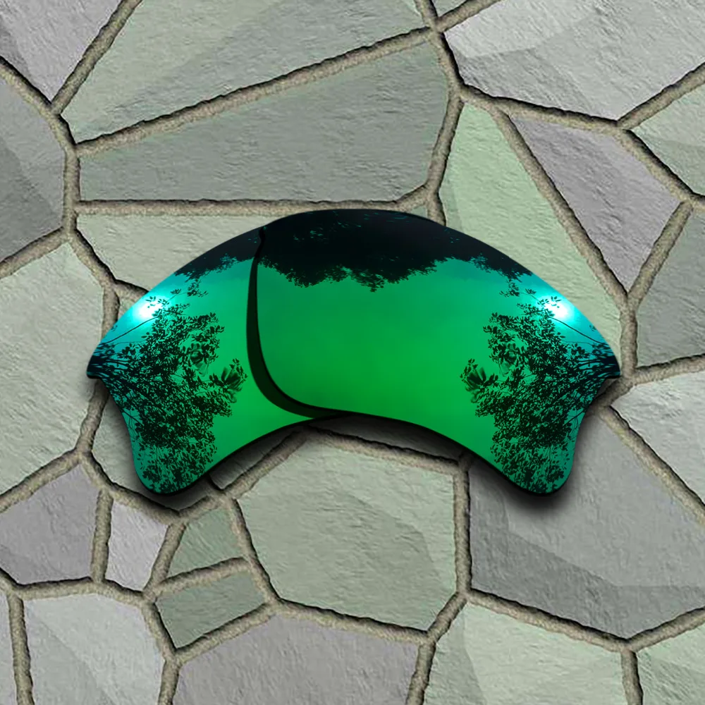 

Jade Green Sunglasses Polarized Replacement Lenses for Oakley Flak Jacket XLJ