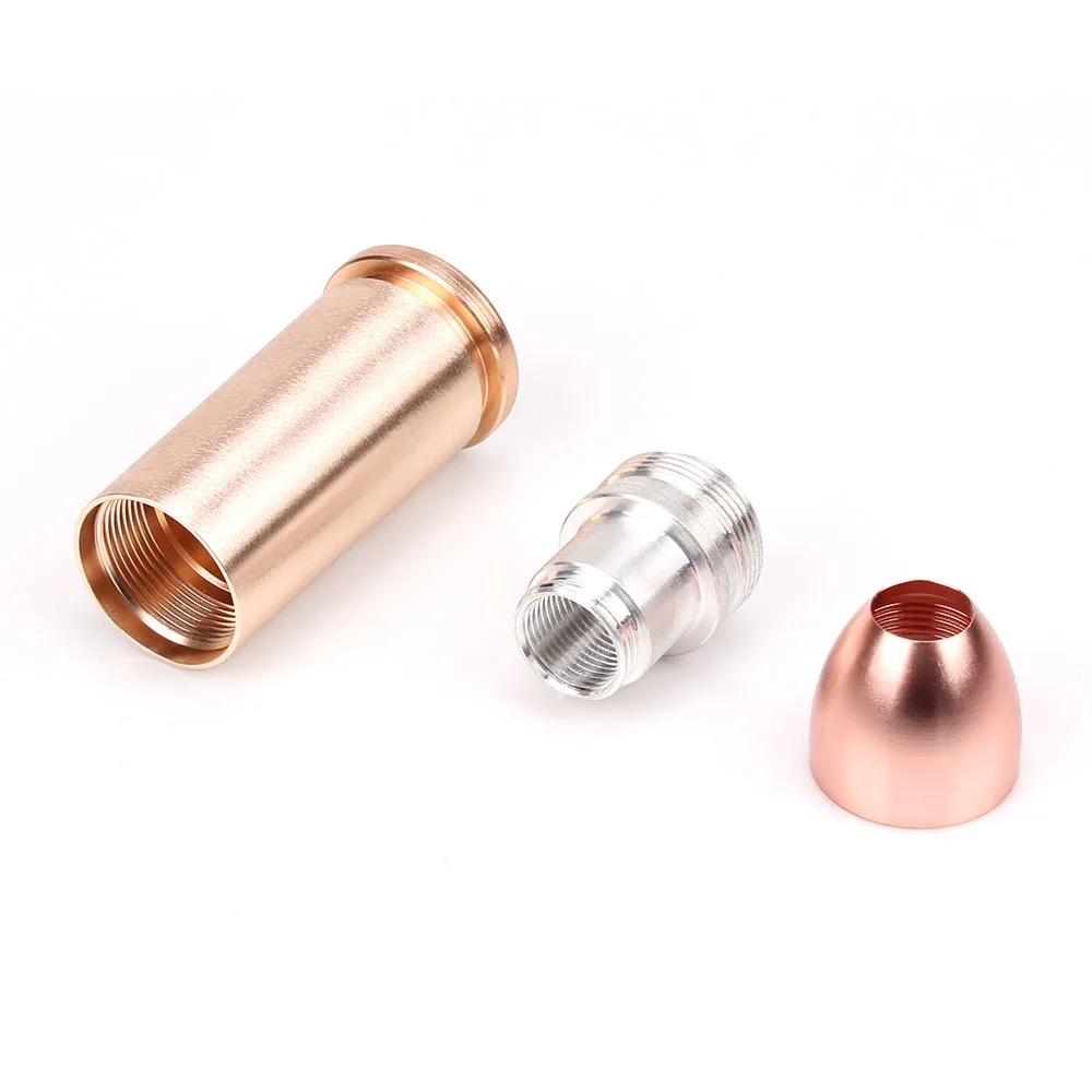 RASTP-Brass Bullet Style Gear Shift Knob for Car SUV Truck Manual Transmission Shifter Lever Shift Knob RS-SFN048