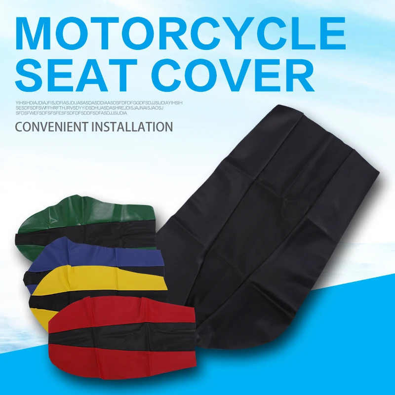 Seat Cushions Leather Cover Seat Waterproof  For SUZUKI DR DR200 Motorcycle Accessories