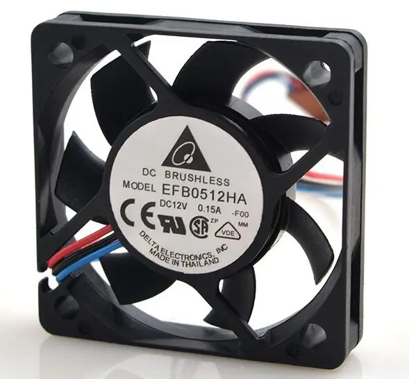 

Original EFB0512HA 5010 0.15A 5CM/ 12V cm speed fan CPU fan