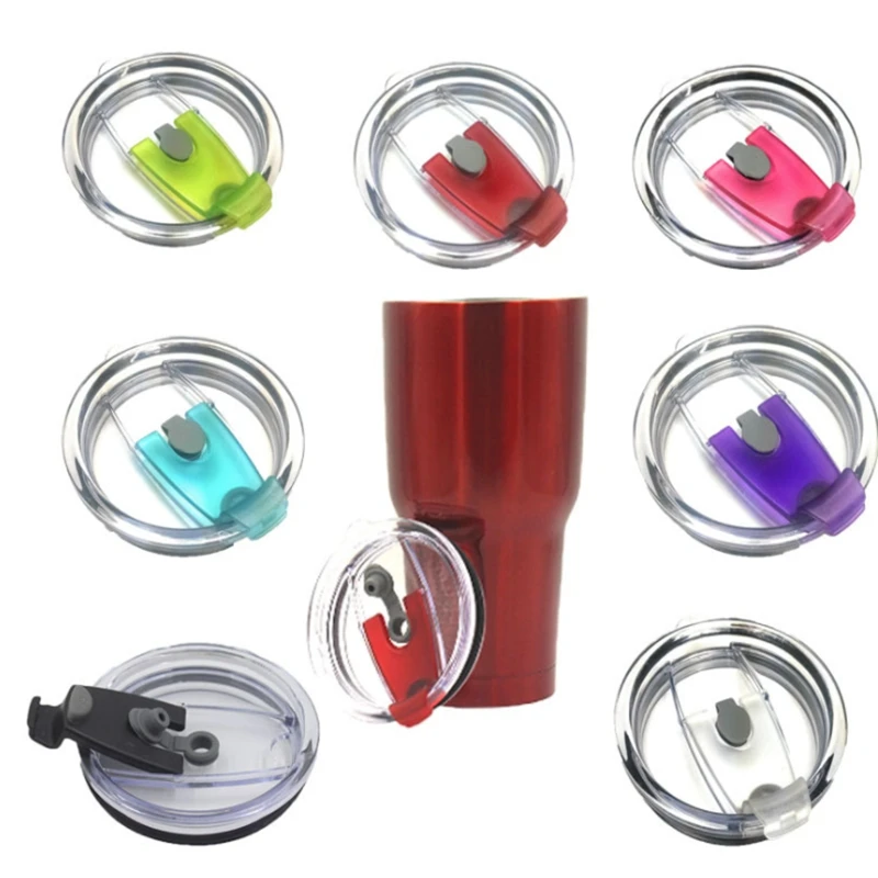 100pcs Cup Cover 30oz 20oz Sealed Leaky Sprinkle Anti-Spill Cup Cover Stainless steel cup cap cover