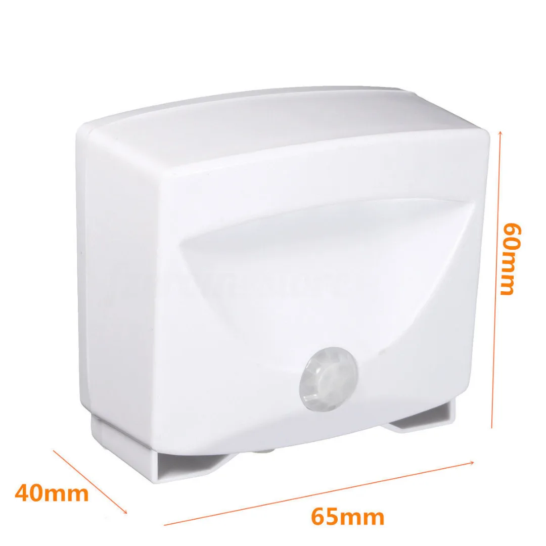 2019 New DIY  Wireless LED PIR Motion Sensor Light Battery Power Corridor Room Wall Night Lamp