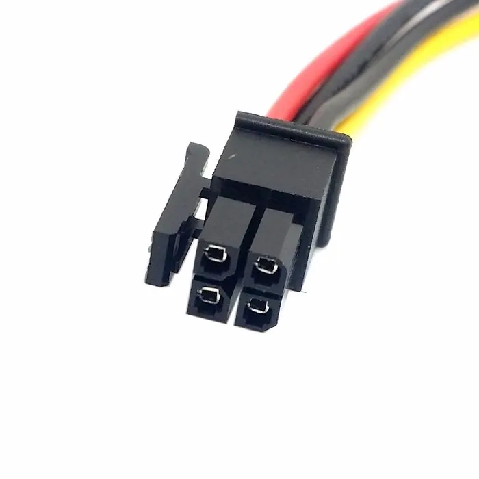 ATX Molex Micro Fit Connector 4Pin Male to Male Power cord Cable 60cm 2ft