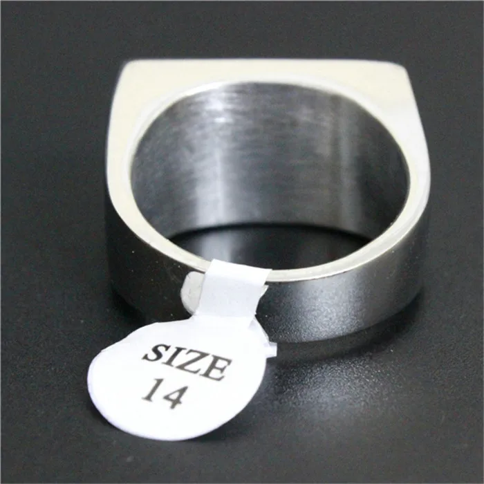 1 pc Fashion Jewelry Motorcycles Biker MC Ring 316L Stainless Steel Men Boys Cool Man Biker Ring