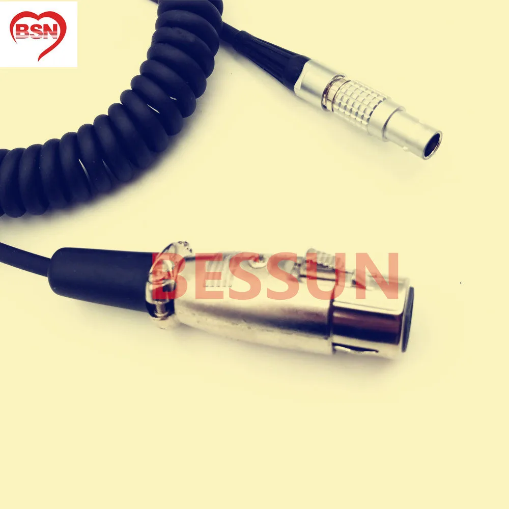 Straight 5-pin to 3.5/ xlr 3pin female / XLR 5pin female for ARRI MINI audio cable