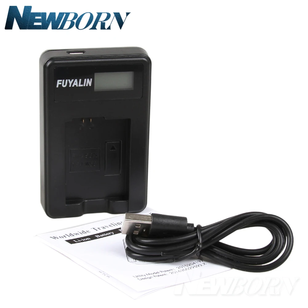NP-BG1 de cargador de cable USB LCD para cámara SONY cyber-shot, DSC-W150, HD 1080, DSC-W120
