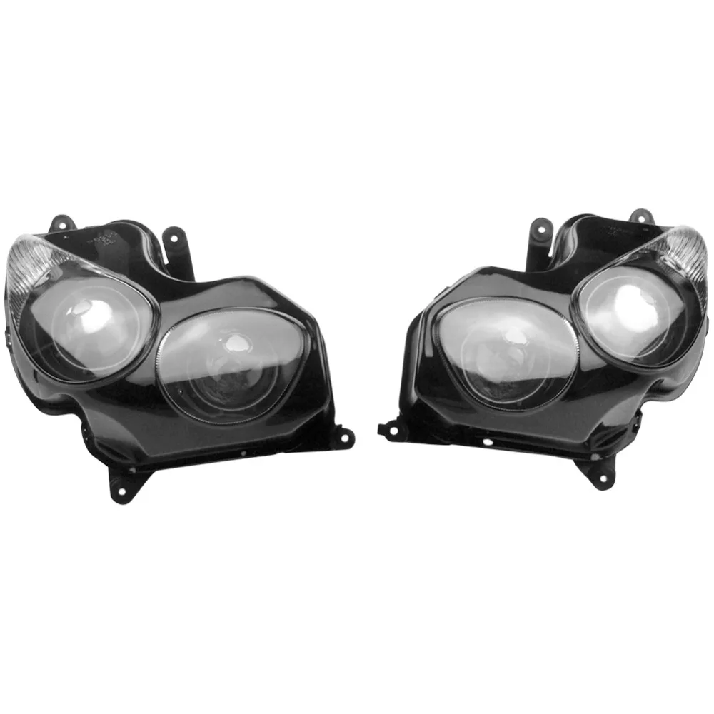 

GZYF Front Headlight for Kawasaki ZX14R ZX14 ZZR 1400 ZZR1400 2006 2007 2008 2009 2010 2011, Lighting Head Lamp Light