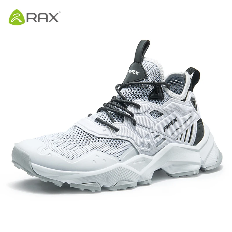Rax Mens Running Shoes Outdoor Sports Sneakers Men Breathable Mesh Athletic Trainers Cushioning Gym Sneakers Zapatillas Hombre