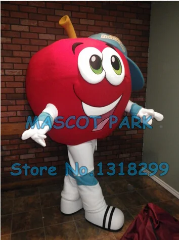 

mascot big red apple boy mascot costume adult size customizable cartoon fruit theme anime costumes carnival fancy dress