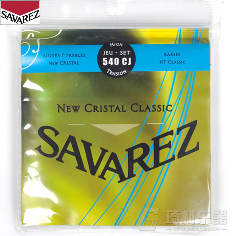 Savarez New Cristal/HT Classic HT Classical Guitar Strings Full Set 540CJ