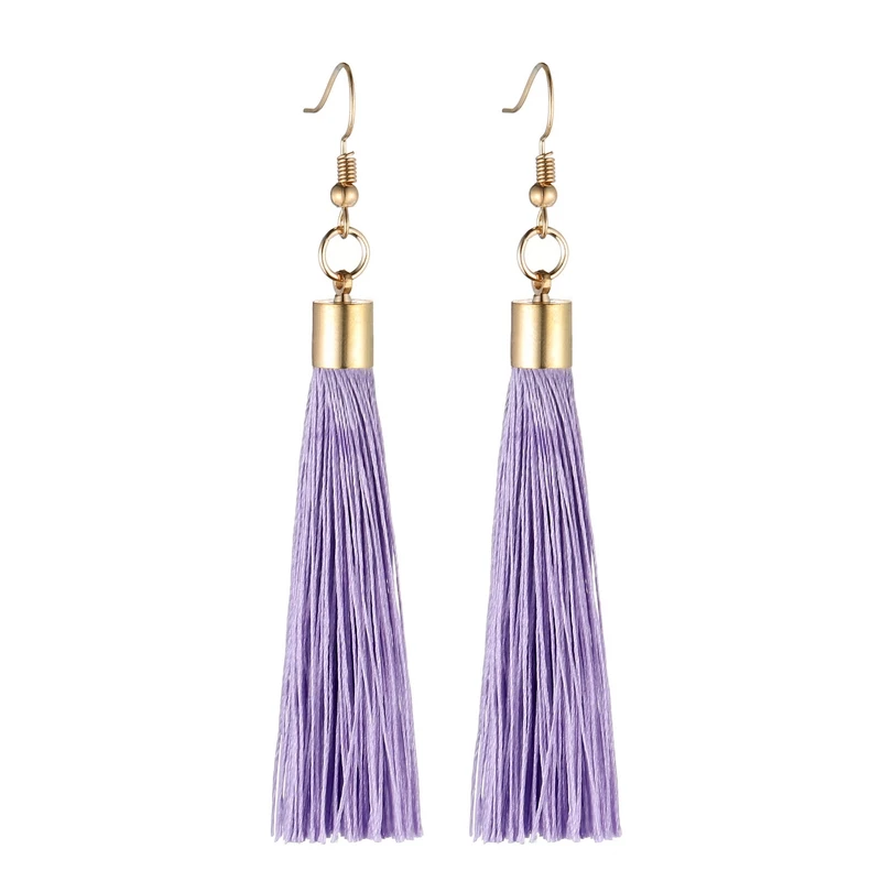 LOVBEAFAS Fringe Quaste Ohrringe Für Frauen Gold Farbe Vintage Lange Tropfen Baumeln Ohrringe Mode Hochzeit Schmuck Party Geschenk – Detail 18