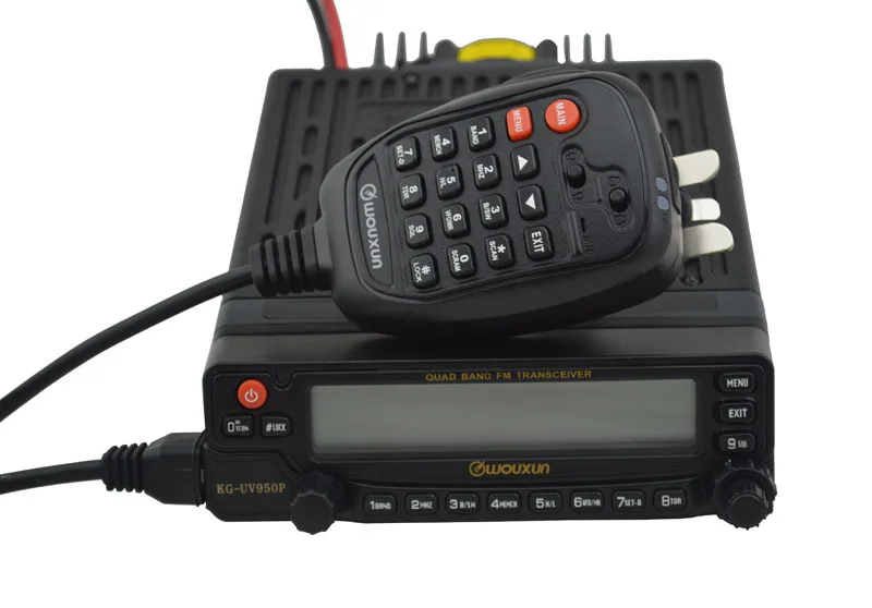 

Wouxun Mobile CB Radio Transceiver KG-UV950P Qual band Transmission& Eight Bands Reception Max.50W car radio station