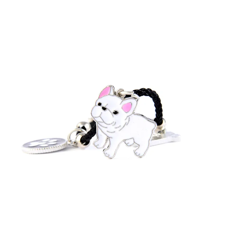 French Bulldog Charm Bracelets Bangles Women Girls Bone love Dog Pendant Rope Chain Bracelet Jewelry Best friend\'s gift