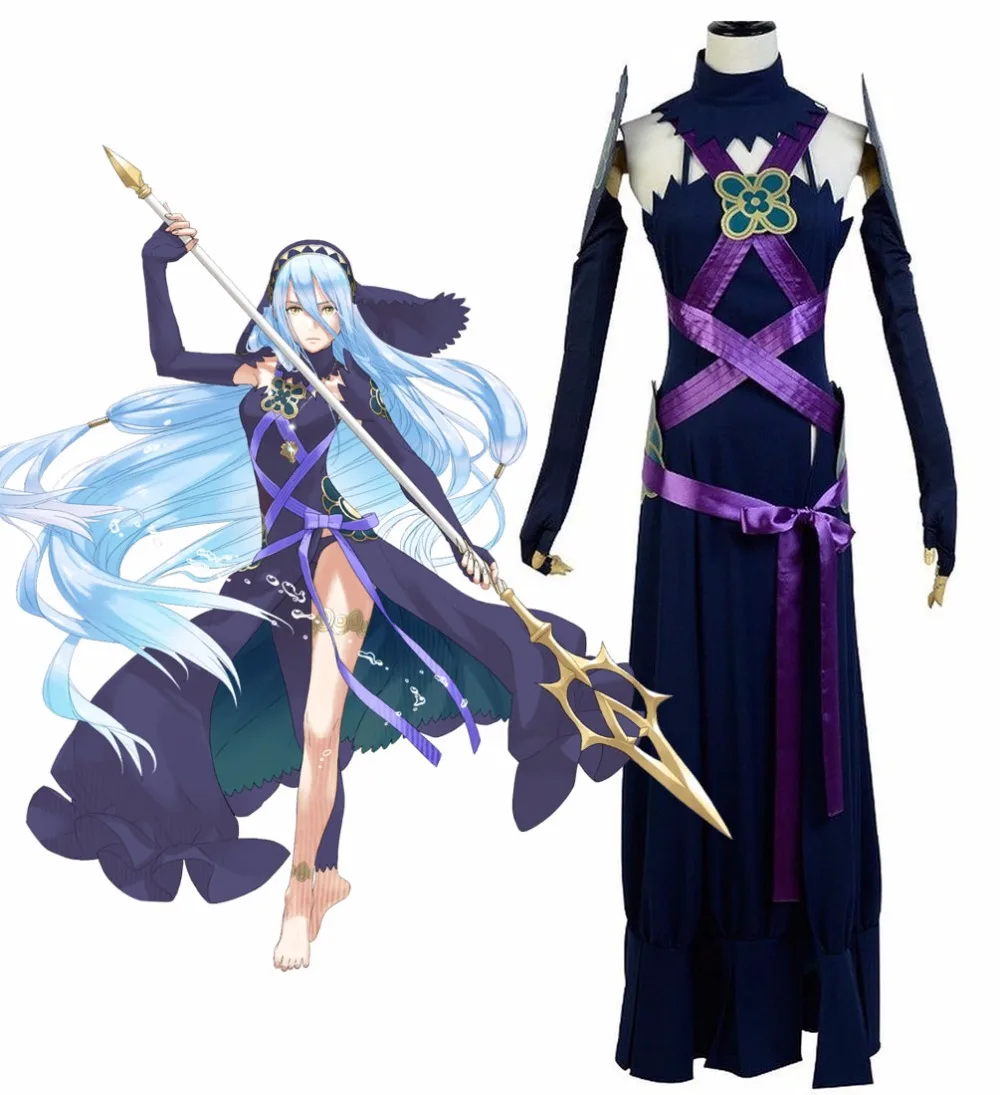 

Azura Dark Cosplay Fire Emblem Fates Azura Dark Dress Cosplay Costume Custom Made