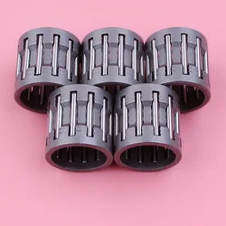 5pcs/lot Piston Needle Bearing For Husqvarna 365 371 372 372XP 362 570 268 272 Chainsaw Spare Replace Part 15mm x 12mm x 15mm