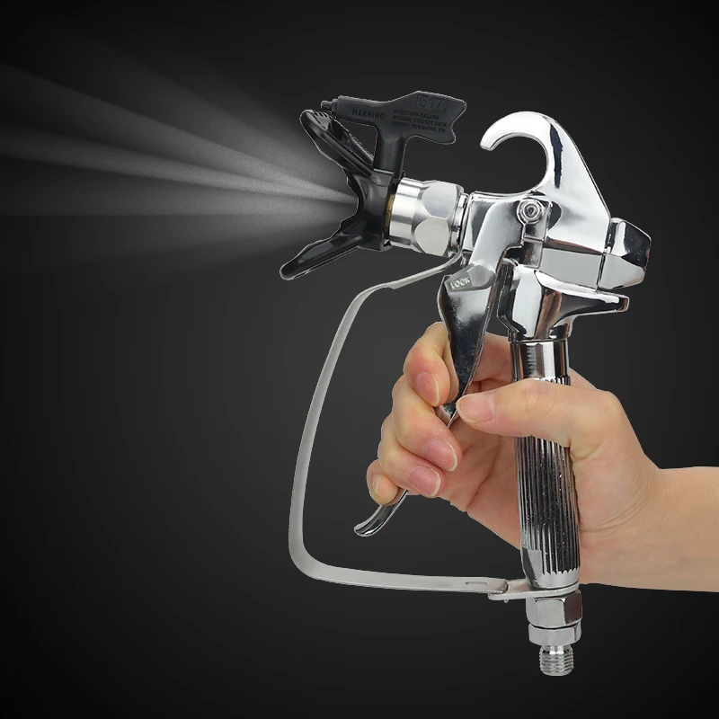Thương Hiệu Mới 3600PSI Cao Cấp Không Cần Không Khí Súng Phun Sơn Với 517 Đầu Xịt Vòi Phun Vệ Wagner Bơm Và Không Cần Không Khí Phun