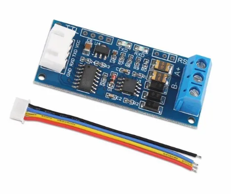 Scheda convertitore di alimentazione da TTL a RS485 3.3V 5V modulo di controllo automatico Hardware AVR indicatore Singal ad ampia tensione