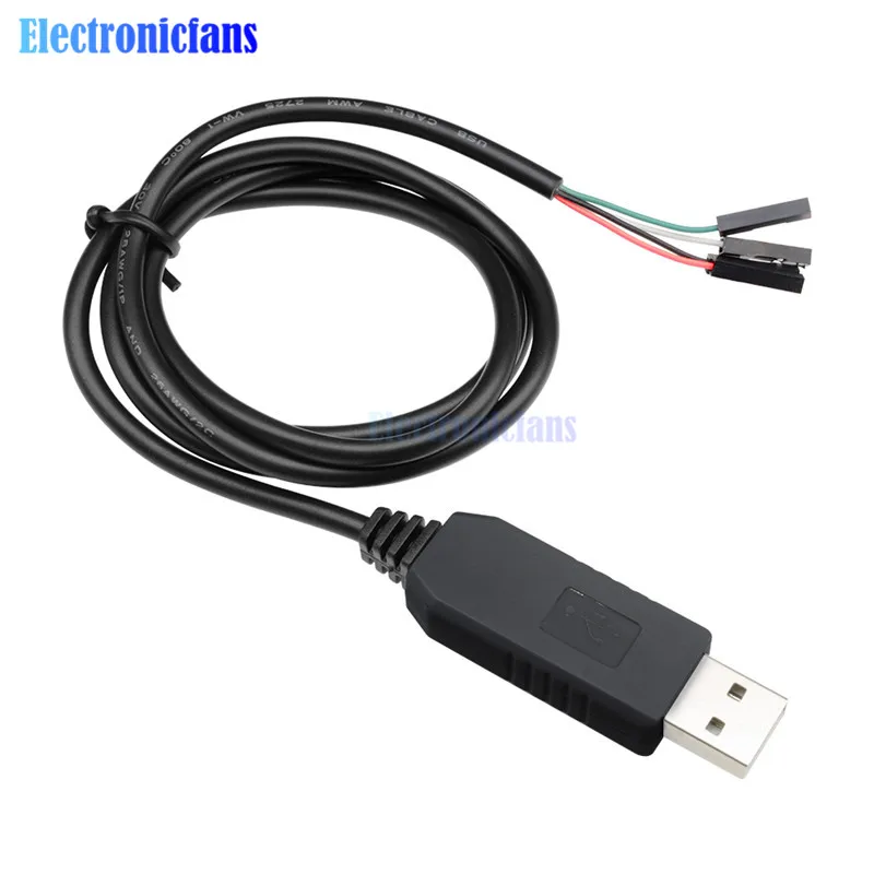 PL2303 PL2303HX USB To UART TTL Cable Module 4p 4 Pin RS232 Converter Serial Adapter Cable Module PL2303HX Converter