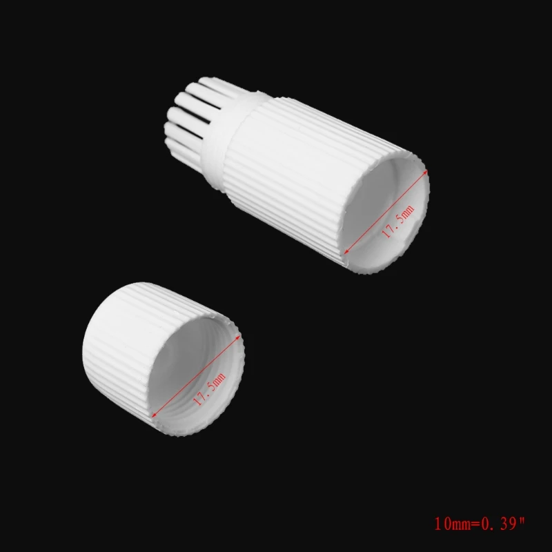 10x 17.5mm Network Cap Terminal Connector Waterproof Protector For RJ45 Modular