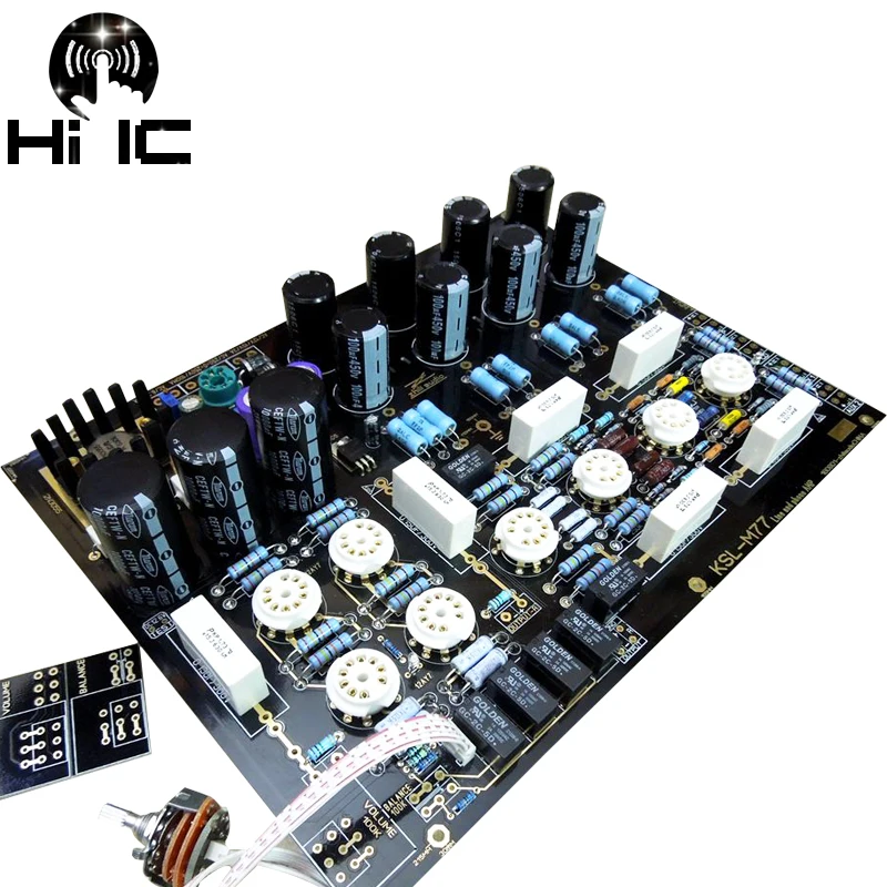 

High-end HiFi Valve Tube Phono Pre-Amplifier Stereo Preamp Board Reference KONDO AUDIONOTE M77 Circuit