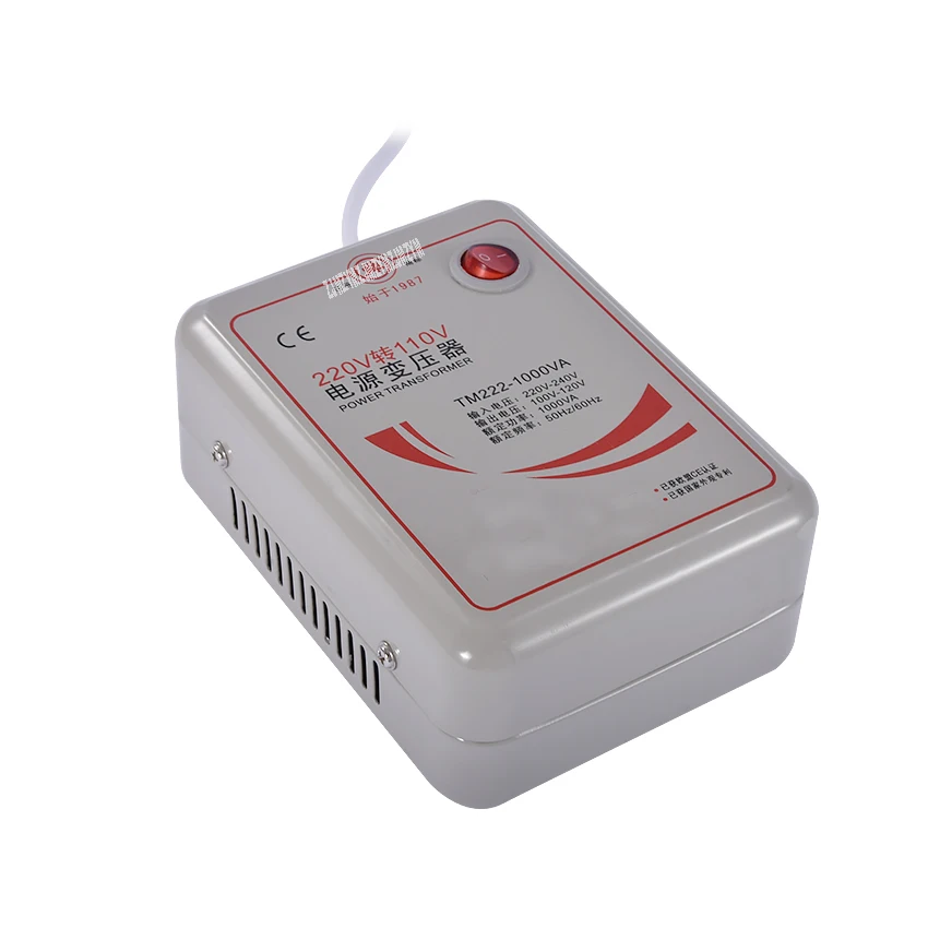 1 PC 1000W 1KVA Step Down Voltage Converter Transformer 220V-240V to 110V-120V