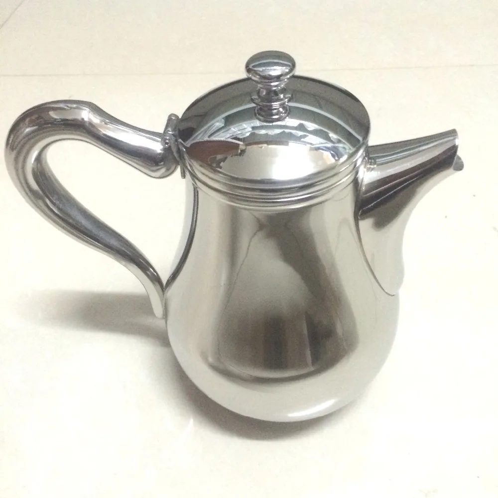 Supreme Quality Mirror Surface Stainless Steel Coffee Pot