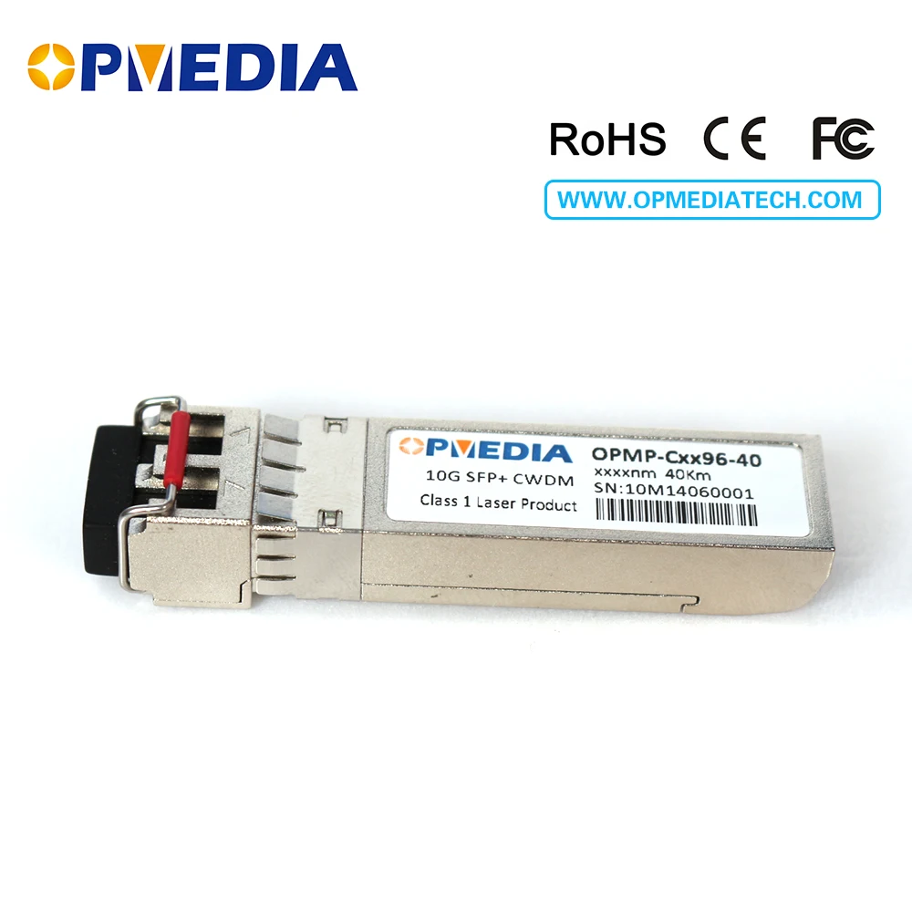 For D-Link 10GBASE CWDM SFP+ transceiver, 10G 40KM 1470~1610nm SFP+ optical module ,LC connector,DDM function